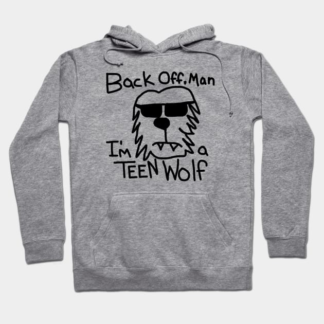 Back Off, Man Hoodie by Friend Gate